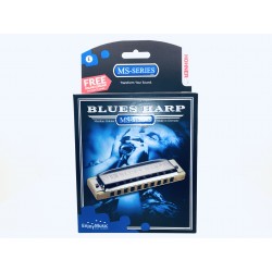 Harmonica diatonique 10 trous HOHNER MS Series Blues Harp en Mi (E)